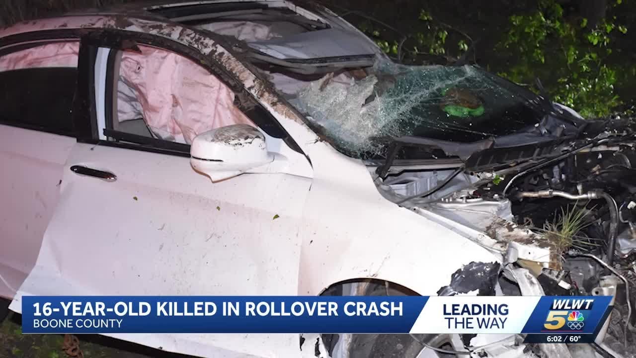 Police: 16-year-old dead, 3 others hurt after crash in northern Kentucky