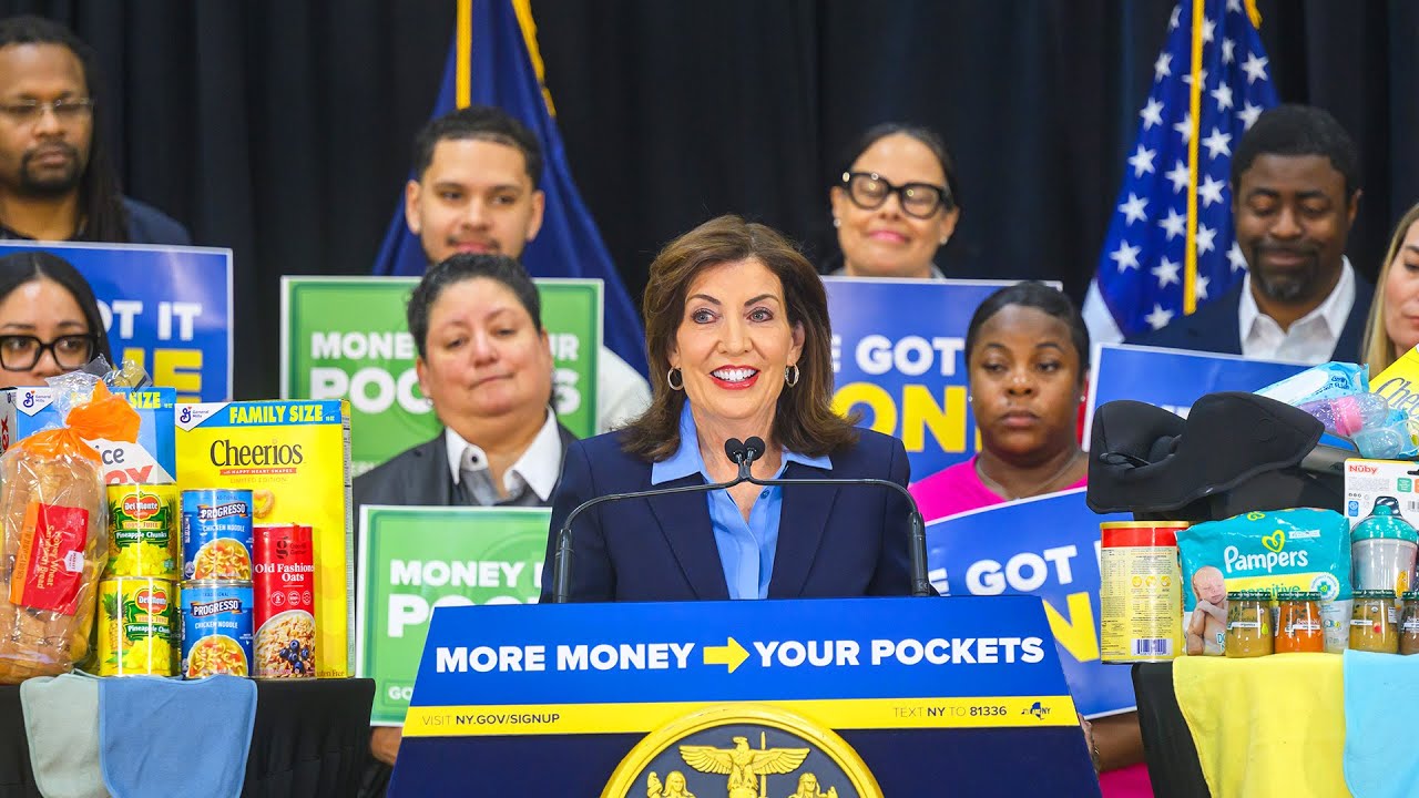 Governor Hochul Celebrates Huge Budget Win To Put Nearly $5,000 Back In Pockets Of Working Families