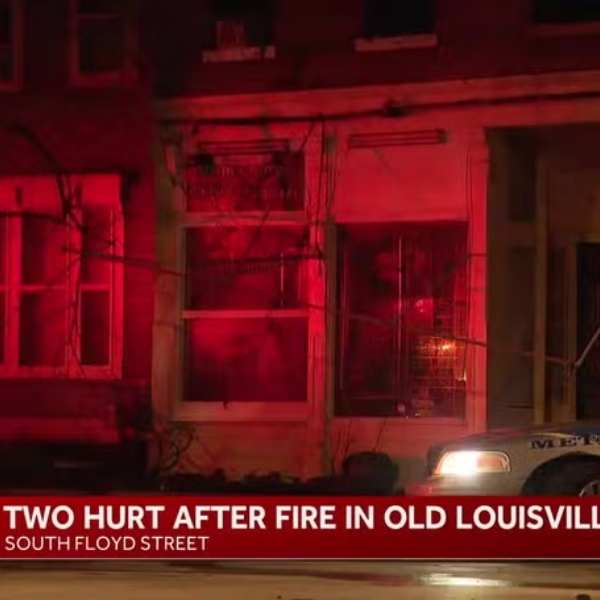 2 injured, including firefighter, in Old Louisville blaze