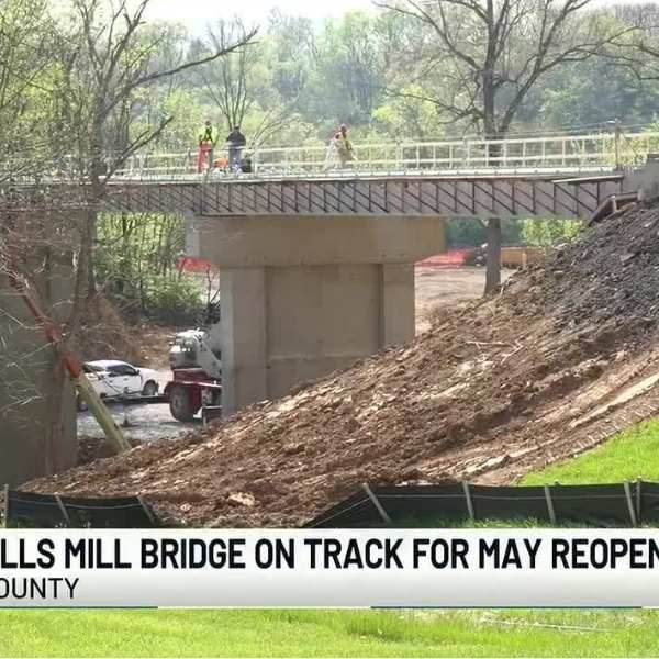 Bells Mill Bridge project nears completion after months of delays