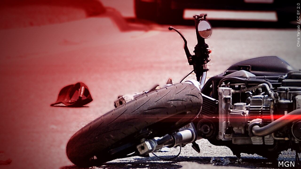 One hospitalized after motorcycle crash in Lexington, officials say