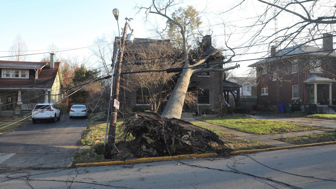 Severe storms knocks out power, causes damage statewide in Kentucky