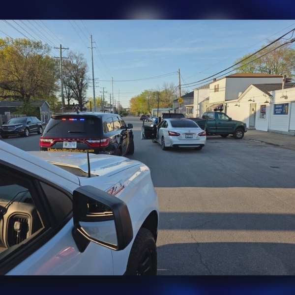 Two arrested after police chase
