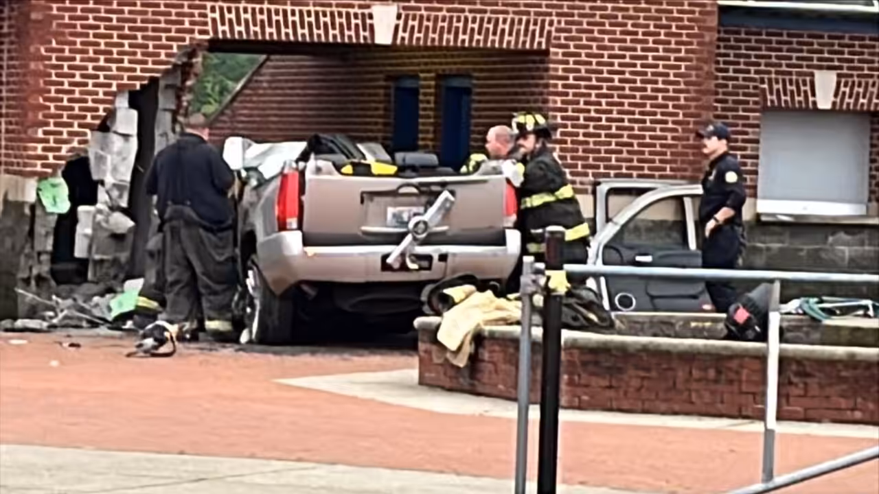 Vehicle Crashes Into School Concession Stand, Leaving 1 Person With Life-Threatening Injuries in Lexington