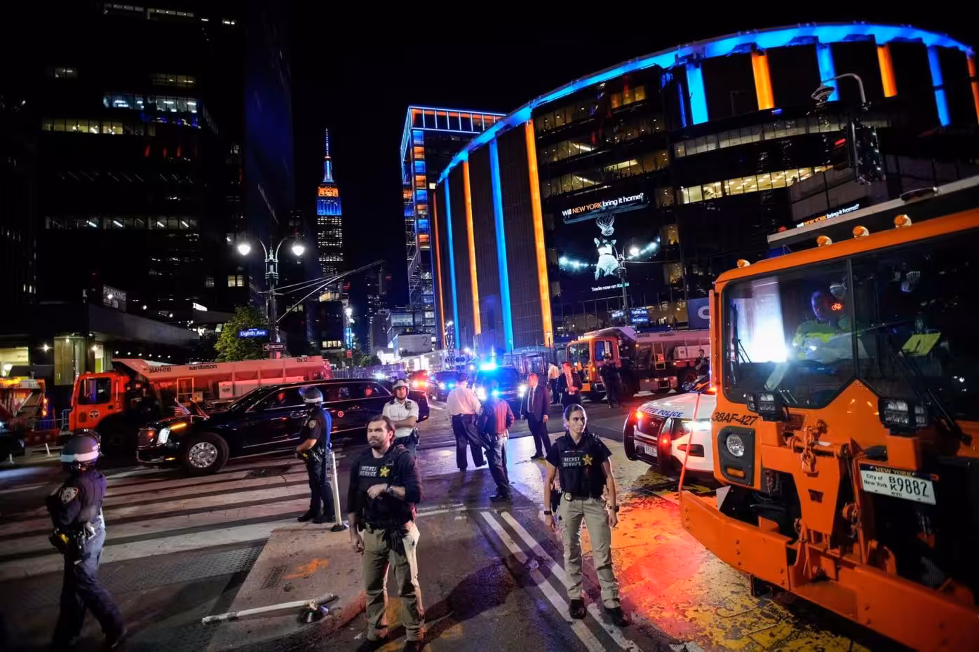 56 arrested, 10 officers injured after Knicks Game 4 chaos near MSG
