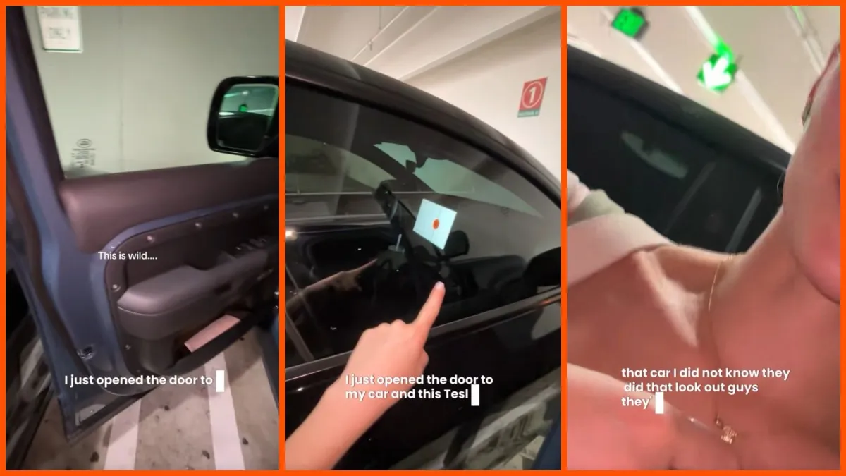 NYC Woman Opens Her Door Next to a Parked Tesla and Says the Car Was Recording Her: 'Look Out Guys'