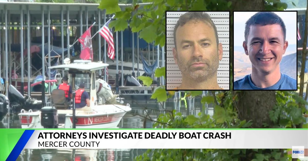 Man doing 'donuts' on boat kills 25-year-old on pontoon, sends victim's dad into coma, then drives off as if nothing happened: Cops